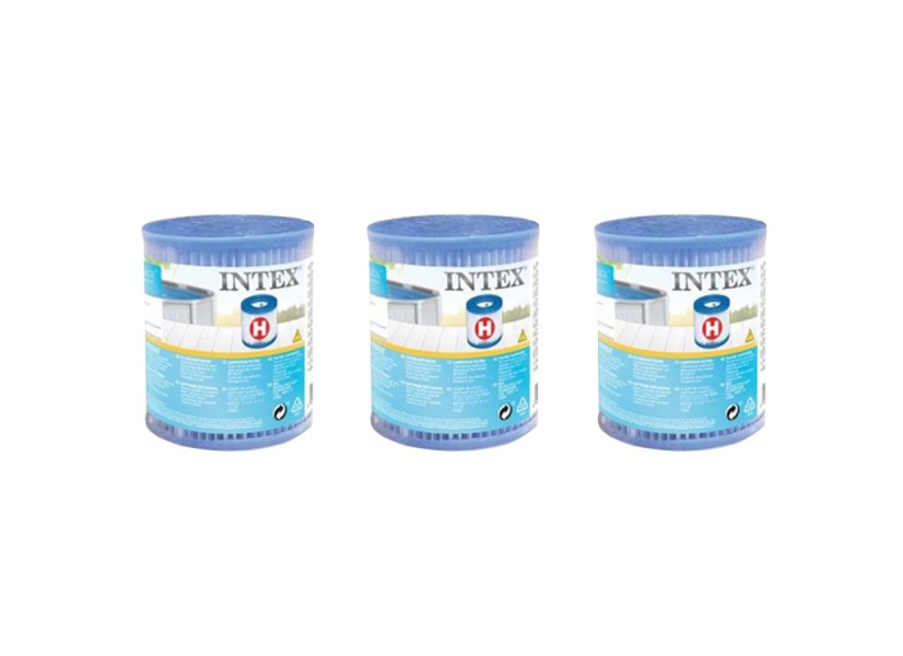 Lot De 2 Cartouches De Filtre Type H Pour Piscine Et Spa - Diamètre 90 Mm, Longueur 102 Mm