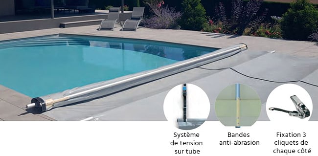 Clip De Couverture De Piscine Pour Rail 44mm (Intex) - Lot Clip De Couverture De Piscine Pour Rail 44mm (Intex) - Lot