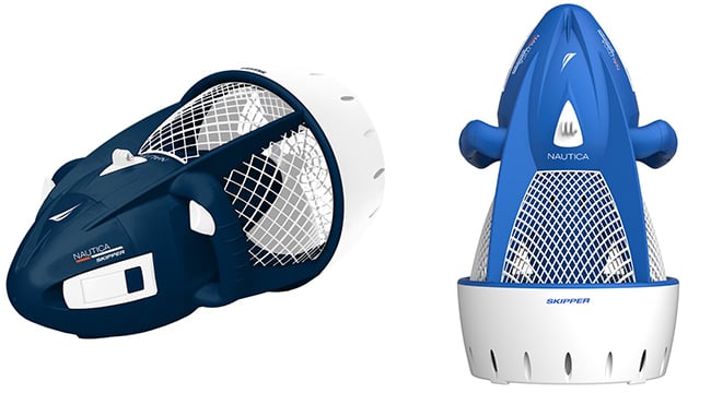 Nautica Seascooter Marine 250 - Scooter Sous-Marin 12V Pour Plongée Et Snorkeling Jusqu'à 30m